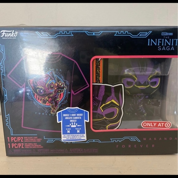 Black Panther Funko Set - Picture 1 of 7